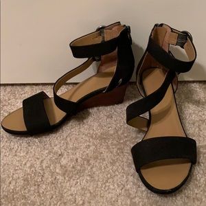 Franco Sarto Derek Wedge Sandals